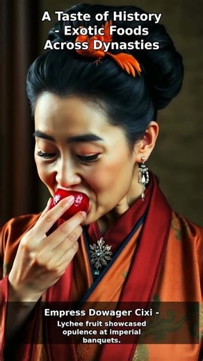 A Taste of History: Exotic Foods Across Dynasties #Shorts