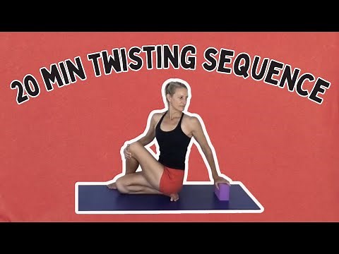 20 Minute TWISTING Sequence | Iyengar Yoga
