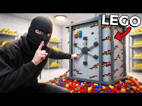 World's Safest LEGO Vault vs Burglar!