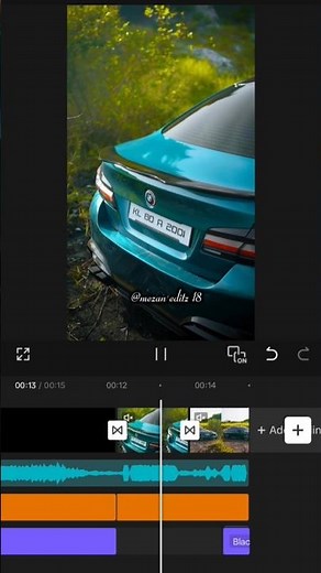 cap cut app animation tutorial BMW video editing #vn #tutorial #editing #carvideo #tips #edit
