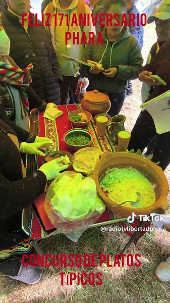#Feliz171AniversarioPhara Concurso de platos típicos 2025