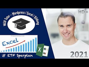 EXCEL – TOOL: ETF - Sparplan | Brokerkosten | Zinseszinseffekt | Sparplanrechner mit EXCEL