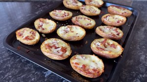 Loaded Tattie Skins | Easy Potato Skins Recipe | TGI Fridays Inspired Snack