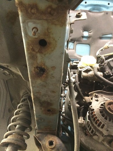 Front Chassis Rail Repairs - The MX5 Restorer