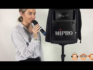 Guide to using your Mipro MA708 Portable PA