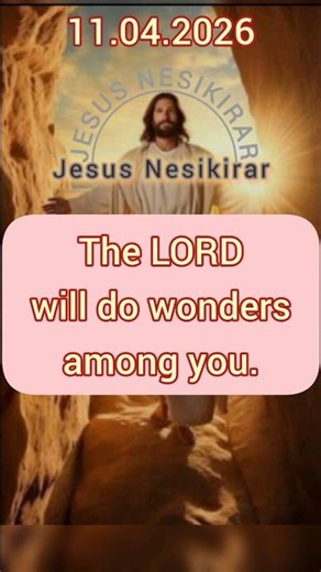 11.04.2026 #Today Bible word in English #இன்றைய வேத வசனம் #Jesus Nesikirar #indraya vedha vasanam