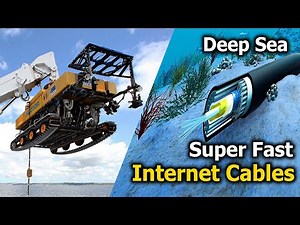 Under Sea Internet Fiber Optic Cables Installation laying Process and Repair