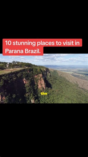 Discover the breathtaking beauty of Paraná, Brazil! 🌿✨ In this video, we explore the vibrant cities and stunning natural wonders of this magnificent state. From the awe-inspiring Iguaçu Falls with its 275 drops and rainbows to the serene beaches of Ilha do Mel, Paraná offers a diverse landscape for every adventurer. Wander through Vila Velha State Park's unique sandstone formations, bask in the serenity of Curitiba's Botanical Garden, or take a scenic train to the charming town of Morretes. Whe