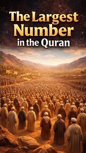 What is the largest number mentioned in the Holy Quran? #shorts