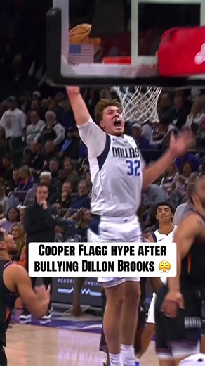WHAT A DUNK BY COOP 💪🔥 #nba #basketball #cooperflagg #mavs | cooper flagg