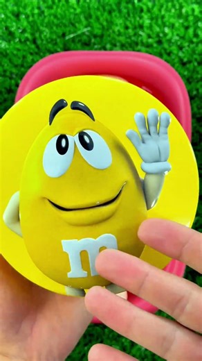 4 Minutes Satisfying with Full of 3 Rainbow BathTubs Candy with M&M's & Magic Slime Cutting Video