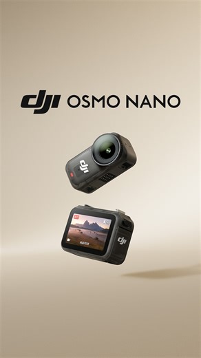 DJI on Instagram: "Meet DJI Osmo Nano - Own the Moment Introducing DJI Osmo Nano, Wearable Camera for Versatile Perspectives Lightweight and ready for anything, Osmo Nano lets you capture life’s moments effortlessly, wherever your day takes you. From cycling and running to epic adventures and everyday moments, Osmo Nano delivers crisp, vivid footage that brings every memory to life. Its sleek, magnetic design unlocks bold, new, hands-free shooting angles, helping you tell your story like never b
