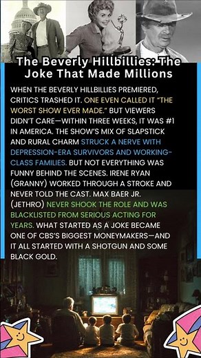 The Beverly Hillbillies The Joke That Made Millions #ClassicSitcomDrama #RetroTVLegends #tvtrivia
