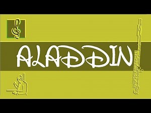 Flute Notes Tutorial - A Whole New World - Aladdin - Oscar Winning Disney Song (Sheet Music)