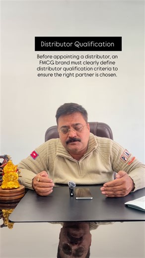 Ashok Vohra l Ex Corporate & Founder on Instagram: "Distributor Qualification (Before Appointment ) Before appointing a distributor, an FMCG brand must clearly define distributor qualification criteria to ensure the right partner is chosen — not just someone who can place orders, but someone who can build the brand in the market."