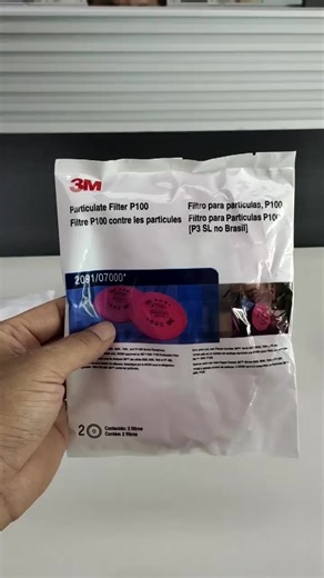 3 M 2091 Original P100 Particulate Filter Cotton 2091CN