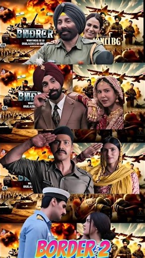 Border 2 Scale Reveal! 🌟 #ActionMovies