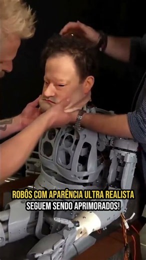 Robots with a realistic appearance continue to evolve.