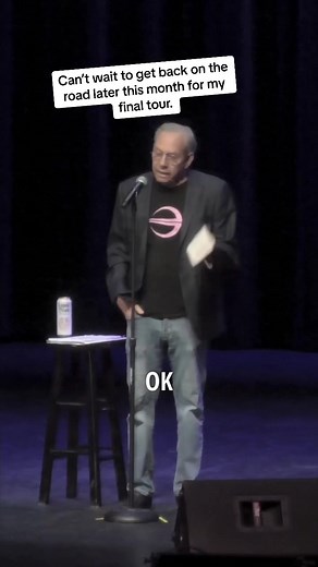 Can’t wait to get back on the road later this month for my final tour. Will miss moments like these. #lewisblack #finaltour #standupcomedy