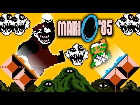 Mari0 '85: Portal Gun EDITION!/Mario85 传送枪版本(Full Gameplay + Secrets) | 4K60FPS