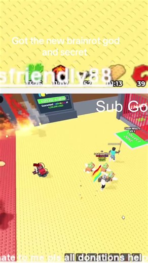 Go donate to itsfriendly88 and Warriorbc14 trying to save fur admin commands if you help you can go in my private server and get a secret #zyxbca #blowthisup #viral #viralvideo #viraltiktok #100kviews #itsfriendly8 #fyp #xybca #twitch #twichstreamer #roblox #robloxfyp #stealabrainrot