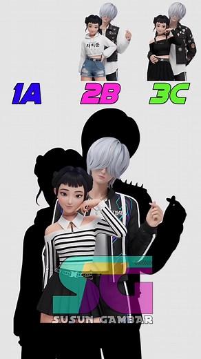 1.6M views · 35K reactions | Unboxing K-pop demon hunters - Zoeystery kpop star couple collection | Which one is true? #huntrix #netflix #zoeystery | Susun Gambar | Facebook