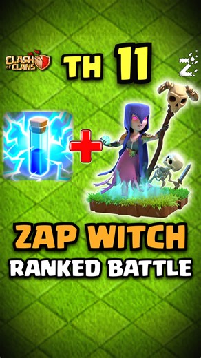 🔥 TH11 Zap Witch is STILL the most reliable way to secure easy 3-Stars… This strategy just keeps taking bases apart. clashofclans #coc #cocguide #th11attack #cocupdate | Zunggie