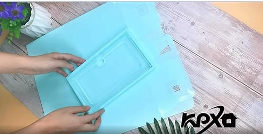 Easily Assembling Stackable Shoe Box -  installation guide