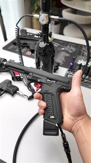 This CHEAP airsoft gun goes crazy in FULL AUTO - AAP01 HPA #airsoft #airsoftcqb #hpa @ZZZAIRSOFT