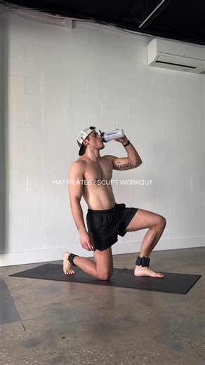 Full body, Matt workout inspired by Pilates. #workoutroutine