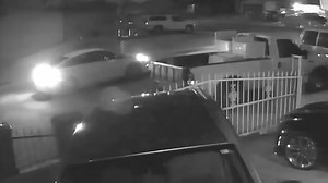 NEW VIDEO: On October 28, 2023, at approximately 3:19 a.m., LVMPD officers found a person shot in a neighborhood near East Washington Avenue and North Sandhill Road, after receiving multiple reports of a shooting. Medical personnel responded and transported the victim to UMC Trauma, where he later died. The investigation by the LVMPD Homicide Section indicates the victim was shot while walking with a friend when a vehicle approached them and opened fire. Detectives are asking the public to assis