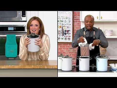 Cook's Essentials Forged Aluminum 4-qt Vertical Multi Pot on QVC