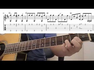 Sweet Child O' Mine (Guns N' Roses) - Easy Fingerstyle Guitar Playthrough Tutorial Lesson With Tabs