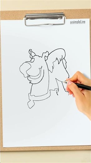 A cartoon character with a dog #shorts #howtodraw #kidart #easydrawing