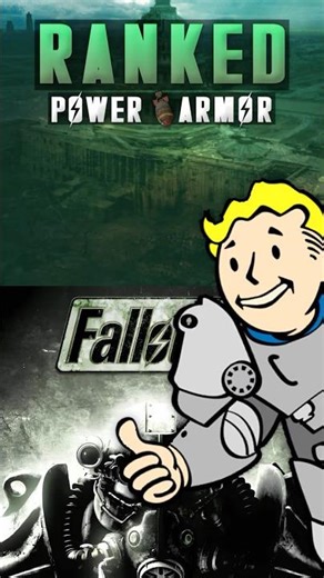 EVERY Fallout 3 Power Armor Ranked ☢️ #fallout #gaming #fallout3 #shorts