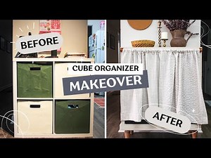 Extreme DIY Cube Organizer Makeover for Under $30!