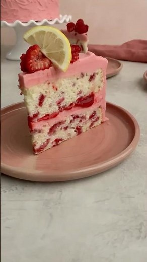 Lemon Raspberry Cake