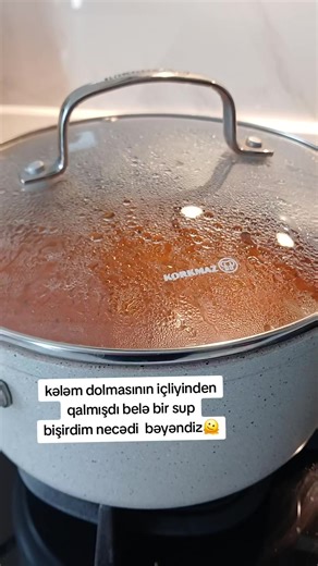 Dolmanın içliyi qaldıqda nə etmək olar? Asan kələm dolması supu resepti