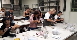 Oficina de iniciação em cerâmica segue como Arte da Terra