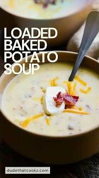 How to make Loaded Baked Potato Soup