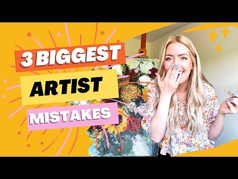 😱 3 BIGGEST Mistakes Beginner Artists Make!