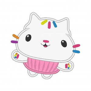 Sweet Cupcake Appliqué Design - Etsy