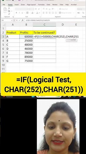 67. How to put "RIGHT & WRONG" symbols easily | Quick Excel Tutorials | Rishu Udit