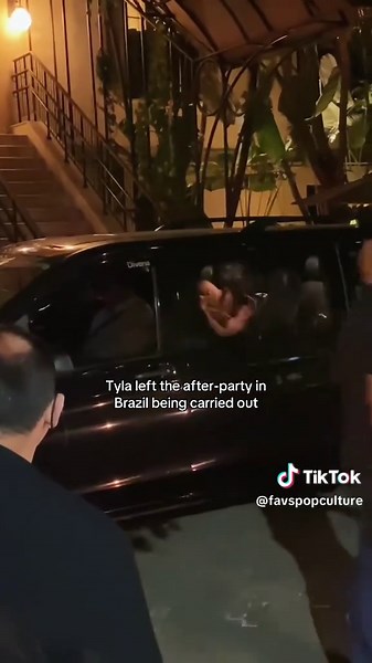 Tyla's Departure from Brazil After-Party