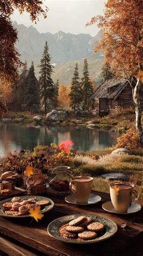 Autumn Rainy Café Ambience 🍂 Gentle Smooth Jazz Piano with Cozy Coffee Shop Relaxation