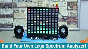 55 reactions · 3 comments | On element14 presents, Mark demonstrates how you can build your own audio spectrum analyzer using electronics and Lego bricks! He provides the Lego plans, schematics, and software code, and walks you through the process | element14 Community | Facebook
