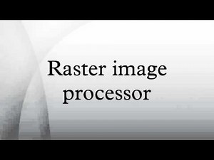Raster image processor