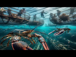 5000 LOBSTER FARMS IN VIETNAM! How Farmers Raise and Harvest Lobsters Under Sea