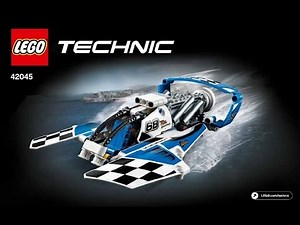 LEGO instructions - Technic - 42045 - Hydroplane Racer (Book 1)