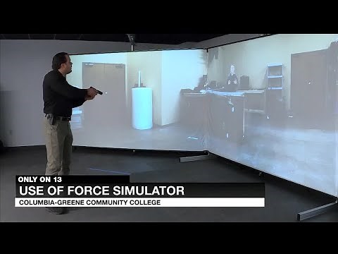 New Use of Force Simulator helps de-escalation training